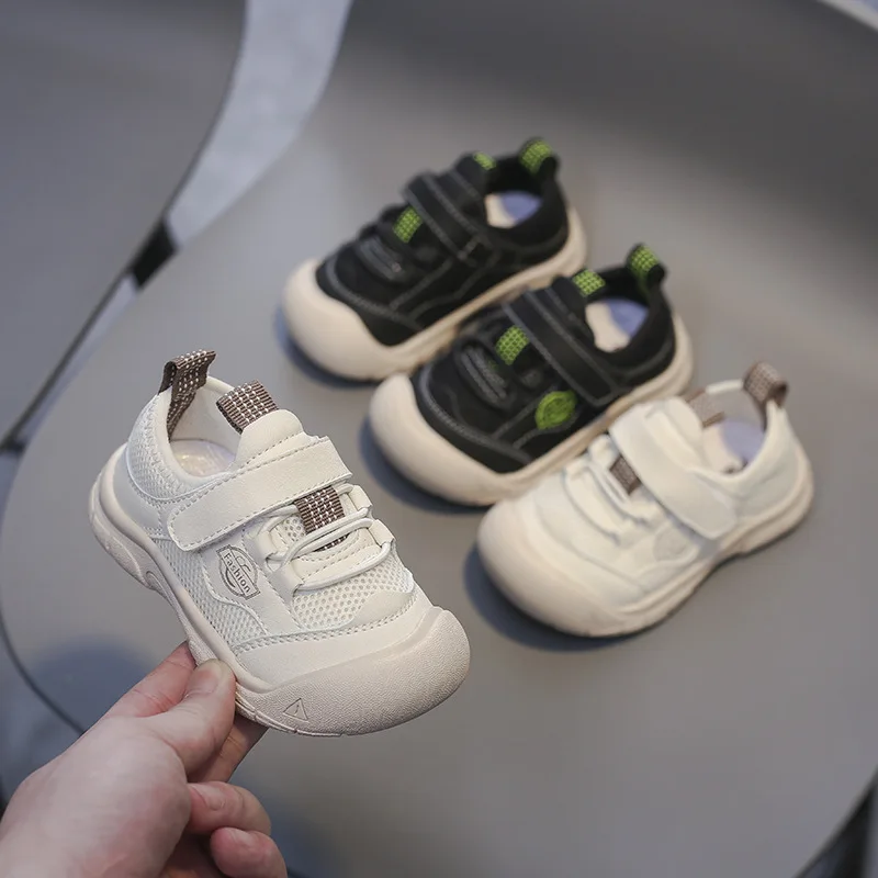 

Infant Toddler Shoes Girls Boys Casual Boots 2022 Autumn Comfortable Non-slip Soft-soled Children Baby First Walkers Mesh Shoes