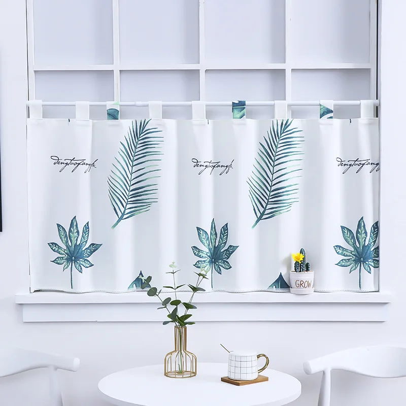 

21101-STB- Foral Blackout Curtains for Bedroom Living Room Luxury Hall Window Blackout Curtain for Kitchen
