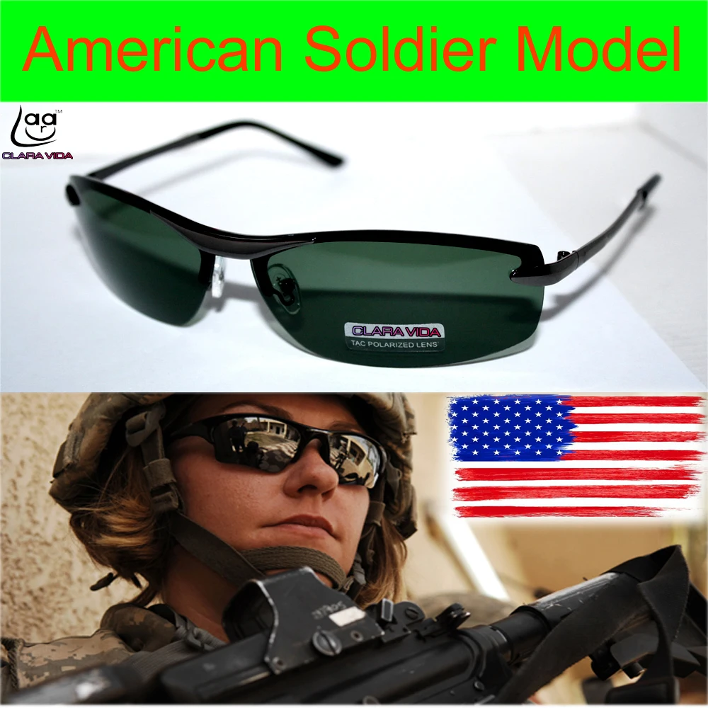 

= Бренд Clear VIDA = роскошная модель солдатика США, модель водителя Tac усиленный Uv 400, мужские солнцезащитные очки с пенопластом в коробке