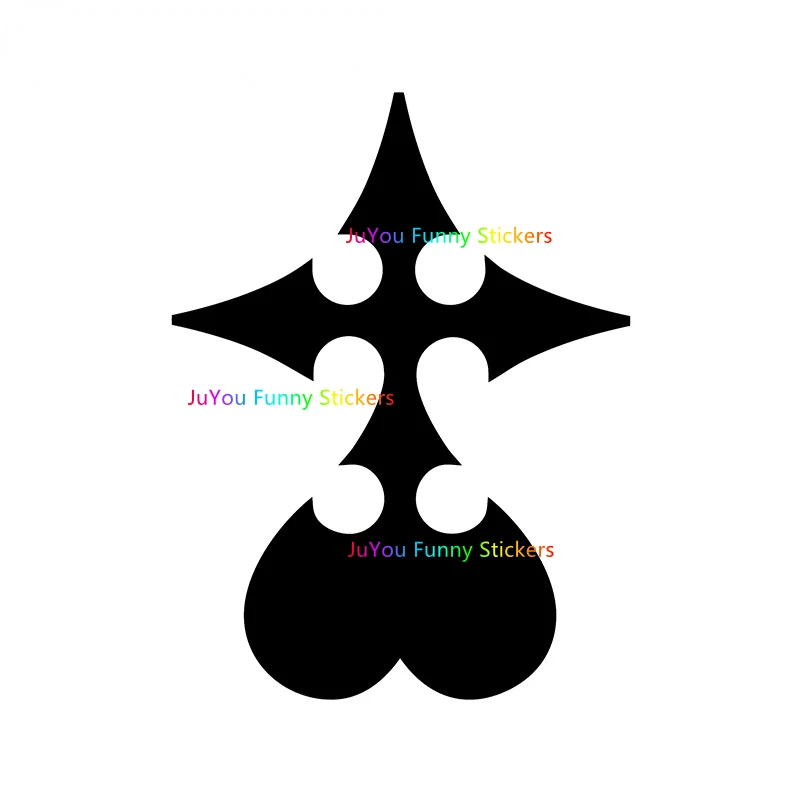 

JuYou Funny Stickers Exterior Accessories for Kingdom Hearts Silhouette Car Stickers Die Cut Decal Graphics Vinyl Car Wrap