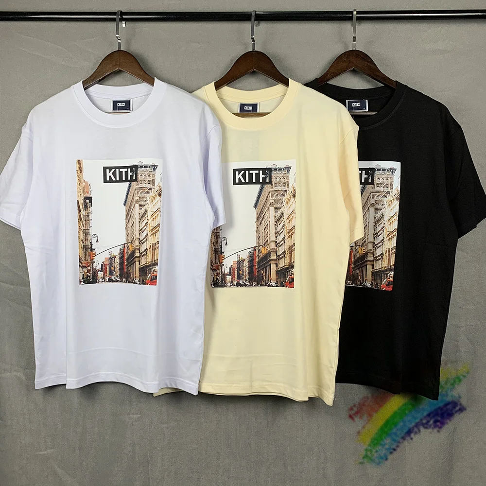 

2022ss Kith Vintage T-shirt Tee Men Women High Quality Summer Style KITH T Shirt Oversize Tops