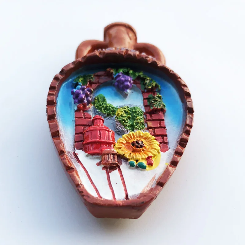 Креативная Молдавская керамическая банка магнит на холодильник наклейки с