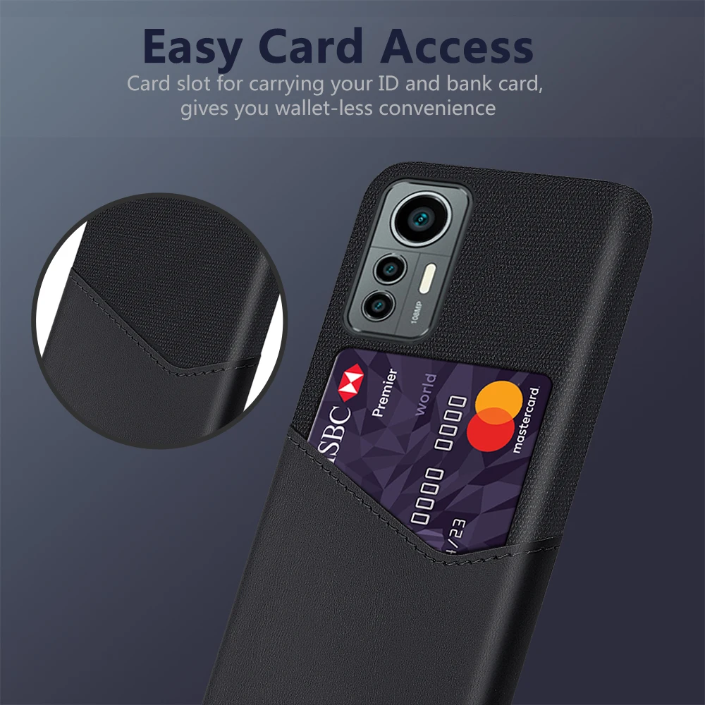 

Phone Case For Xiaomi 12 Lite Case Credit Card Case Soft Cloth Fabric Cover For Xiaomi 12S Pro 12S Ultra 12 Lite 12X 11 Lite 11T