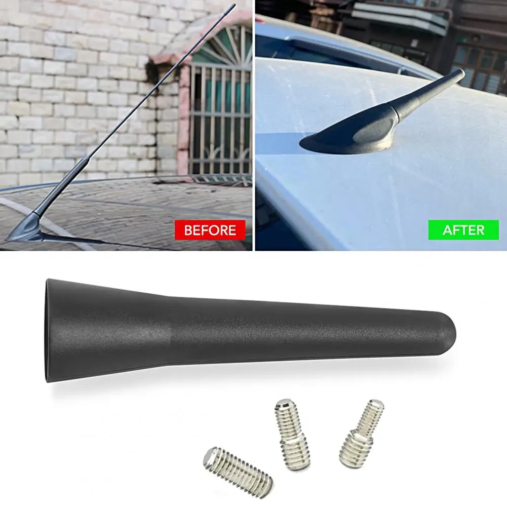 

6.4'' Car Roof Mast Whip Stereo Radio FM/AM Signal Aerial Amplified Antenna Mast Whip Universal Car Accessories For BMW Toyota