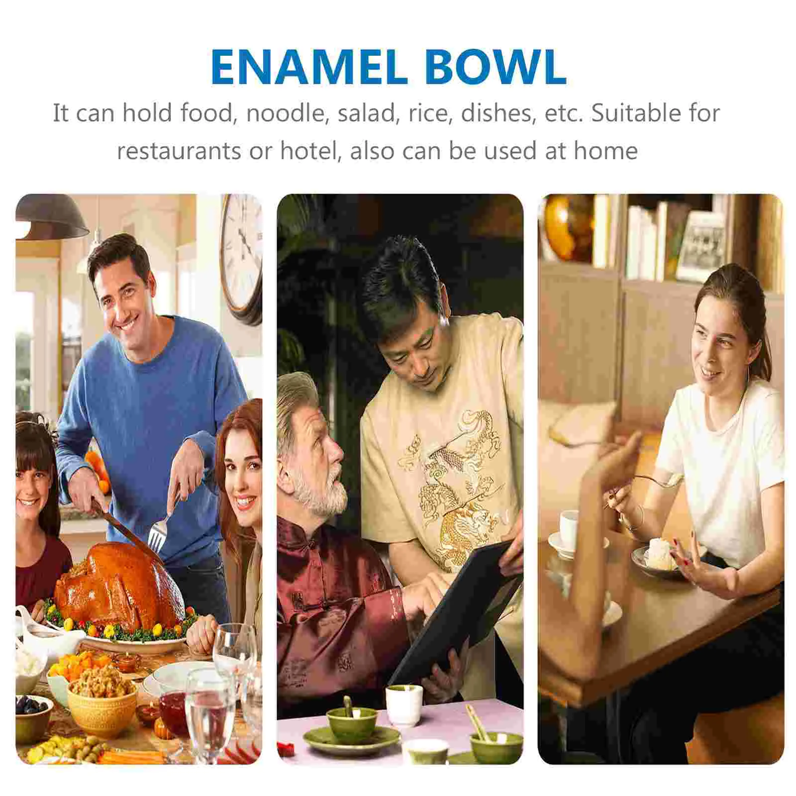 4 шт. эмалированные миски для смешивания винтажные риса французского лука