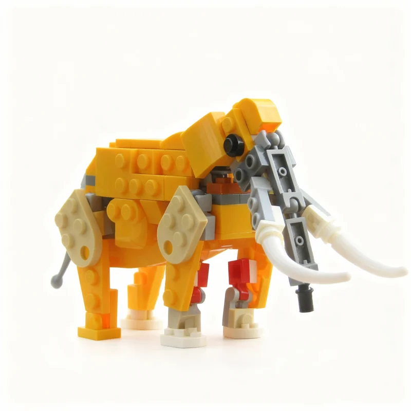Фото 122 шт. MOC Creator Creator 3-в-1 Модель Anancus Arvernensis, строительные блоки, архитектурные игрушки, рождественский подарок, креативный подарок на день рождения №1
