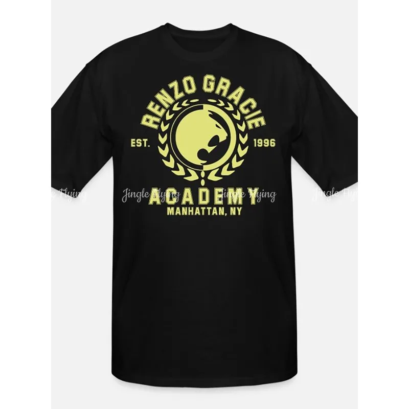 Фото Мужская футболка Renzo Gracie Jiu Jitsufunny с коротким рукавом серии, черная №1