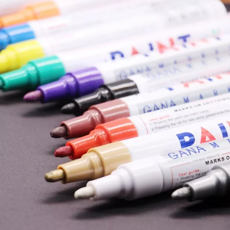 

2023NEW Toxic Tile Marker Repair Wall Pen White Grout Marker Odorless for Tiles Floor and Tyre Suitable Car Painting Mark Pen