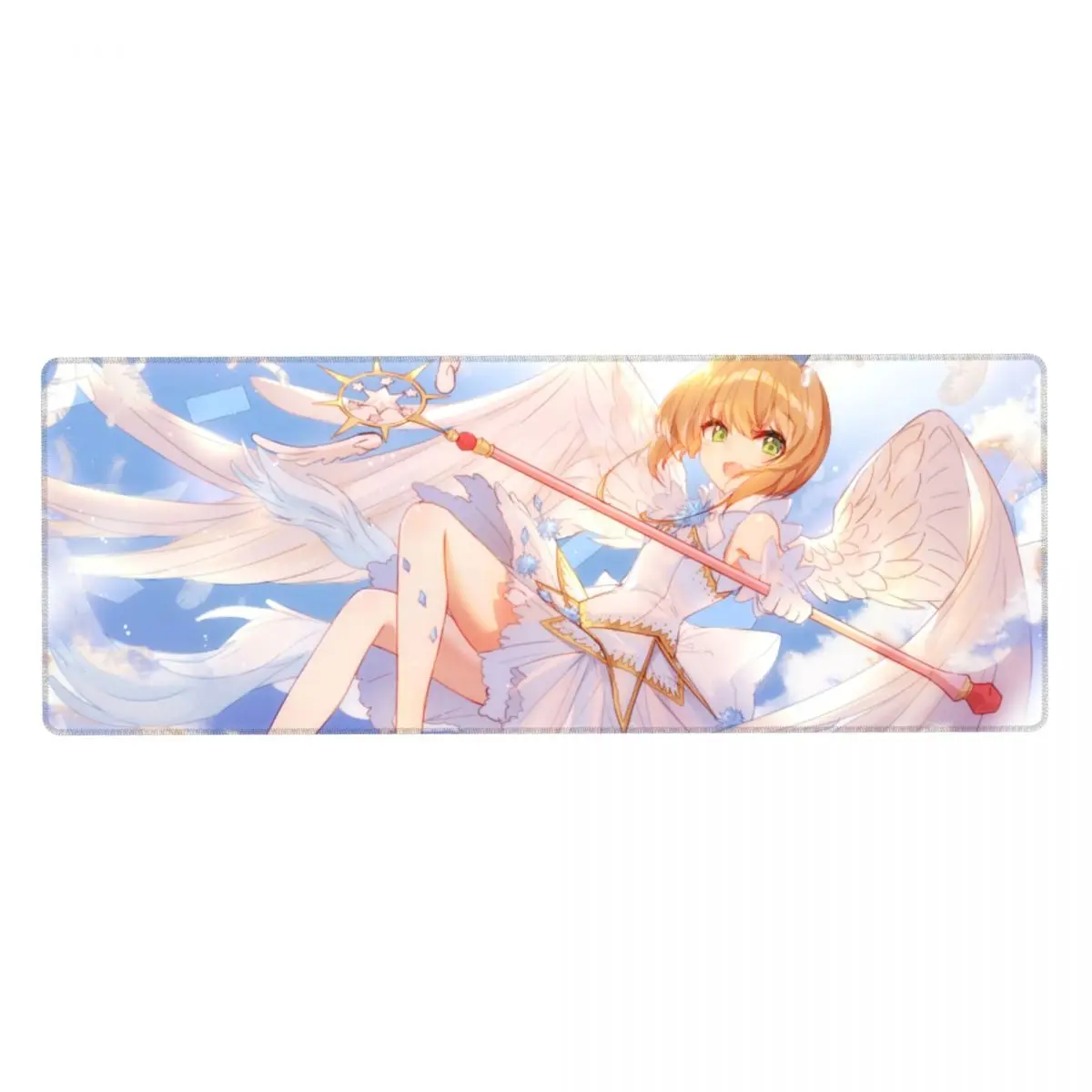 Большой коврик для мыши Cardcaptor Sakura Games ноутбука Maiya Anime обучения устойчивый к