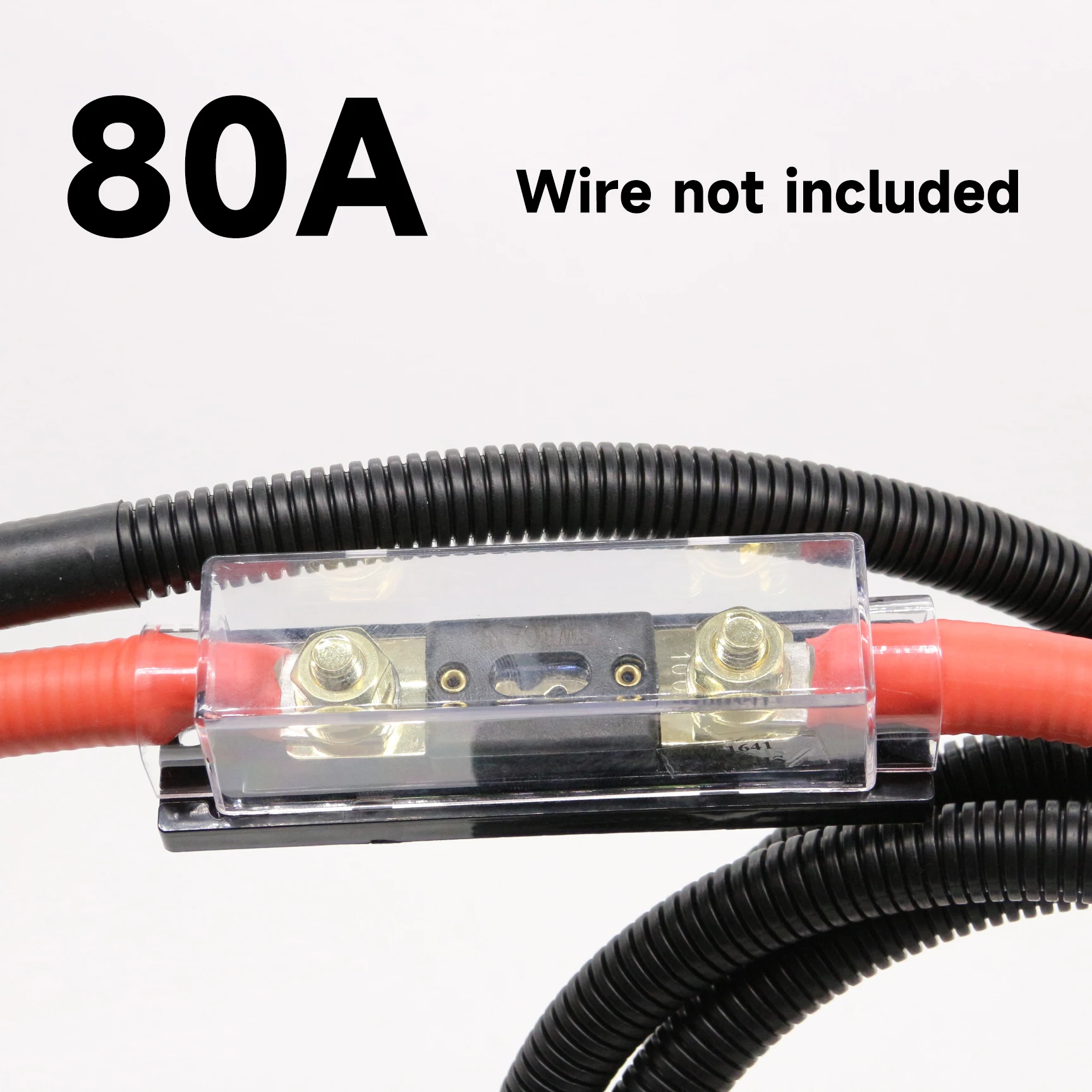 

1 шт. новый держатель предохранителя ANL box, держатель распределительного предохранителя, встроенный 0, 4, 8 детской, 80A, 100A, 200A, 300A