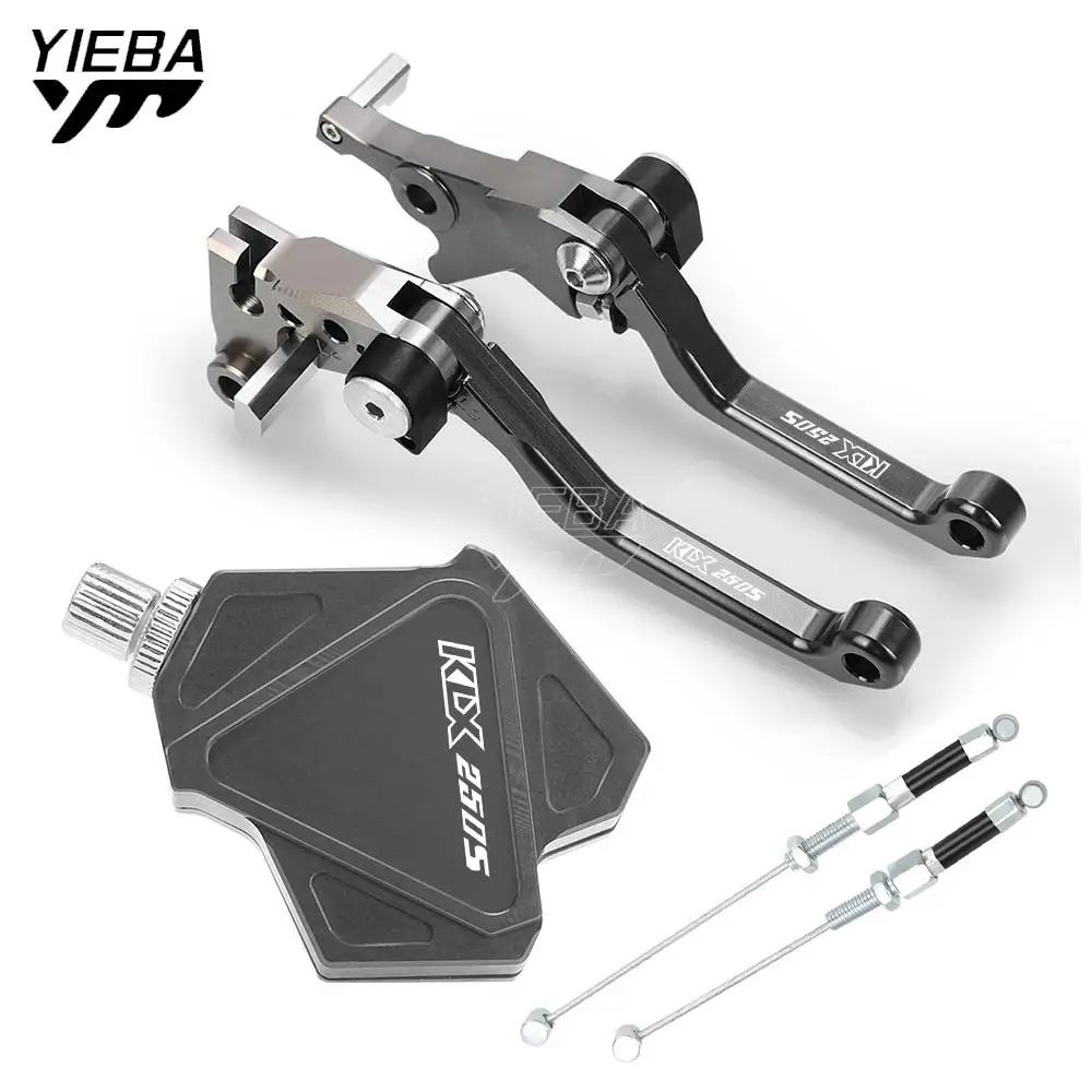 

Short Stunt Brake Clutch Levers Easy Pull Cable System For KAWASAKI KLX250S KLX 250S 2008-2020 2019 2018 Motorcycle Accessories