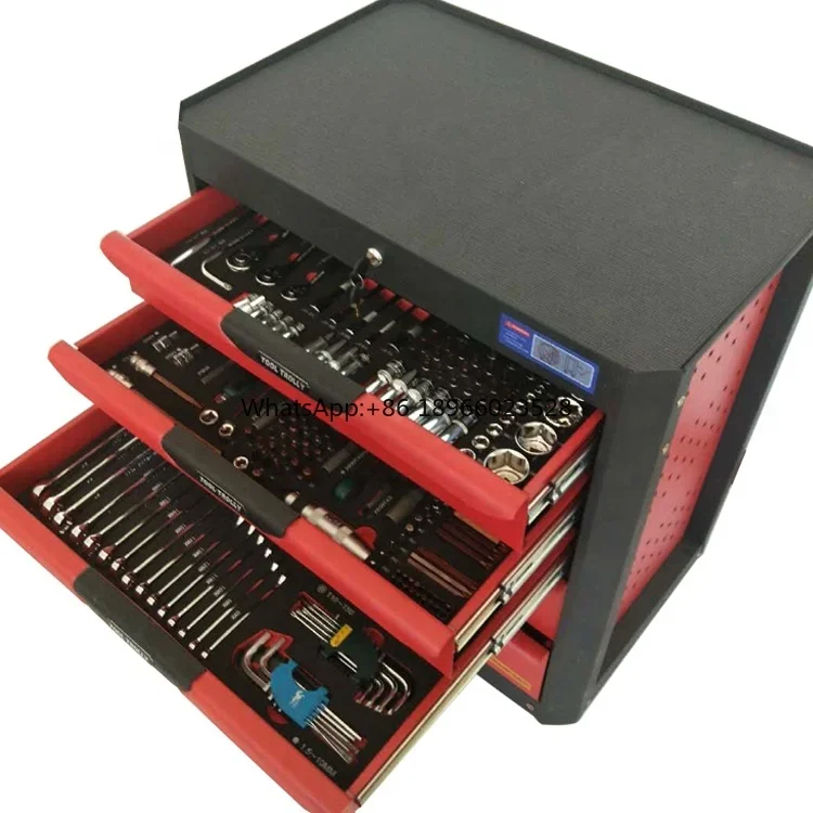 Передвижная Коробка для инструментов из Красного железа с колесами