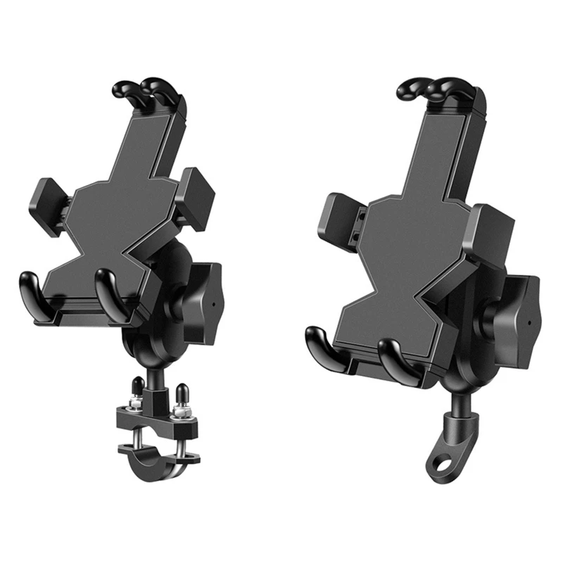 

2022 New A03 Aluminum Motorcycle Handlebar Side Mirror Bike Bicycle Phone Holder Mount