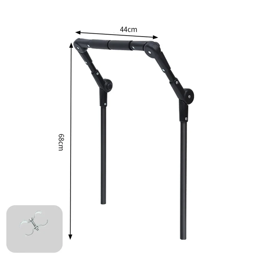 Регулируемая ручка для вагона съемная Складная из углеродистой стали удобный