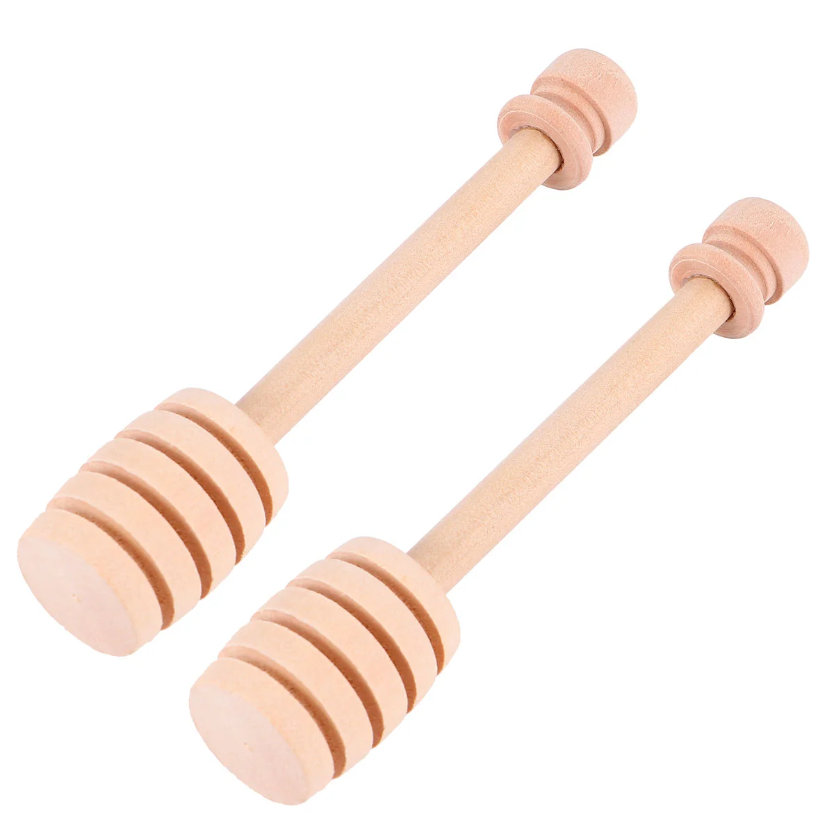 

8pcs Honey Scoop Honey Dip Drizzler Honey Twirler Bamboo Sauce Stirring Stick Honey Sticks Jam Muddler