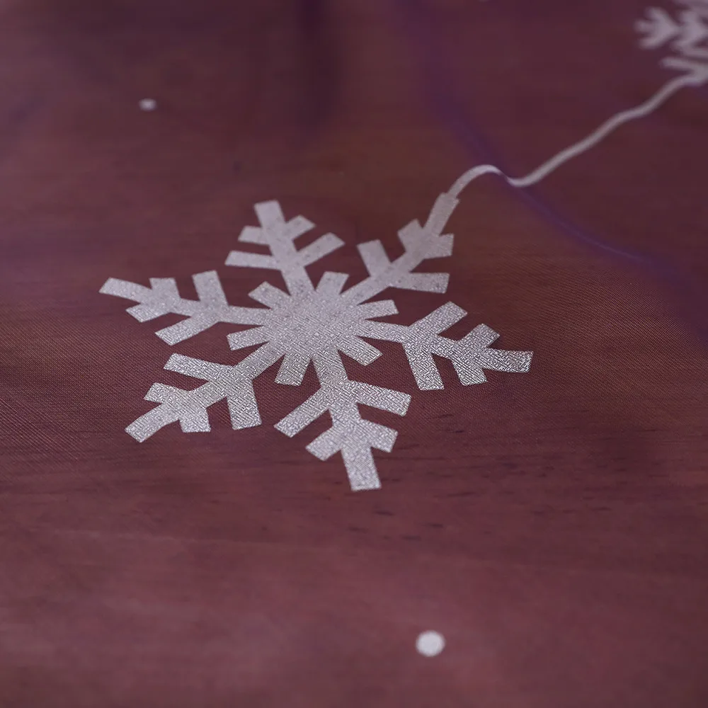 Высококачественная занавеска моющаяся Рождественская шторка из искусственной