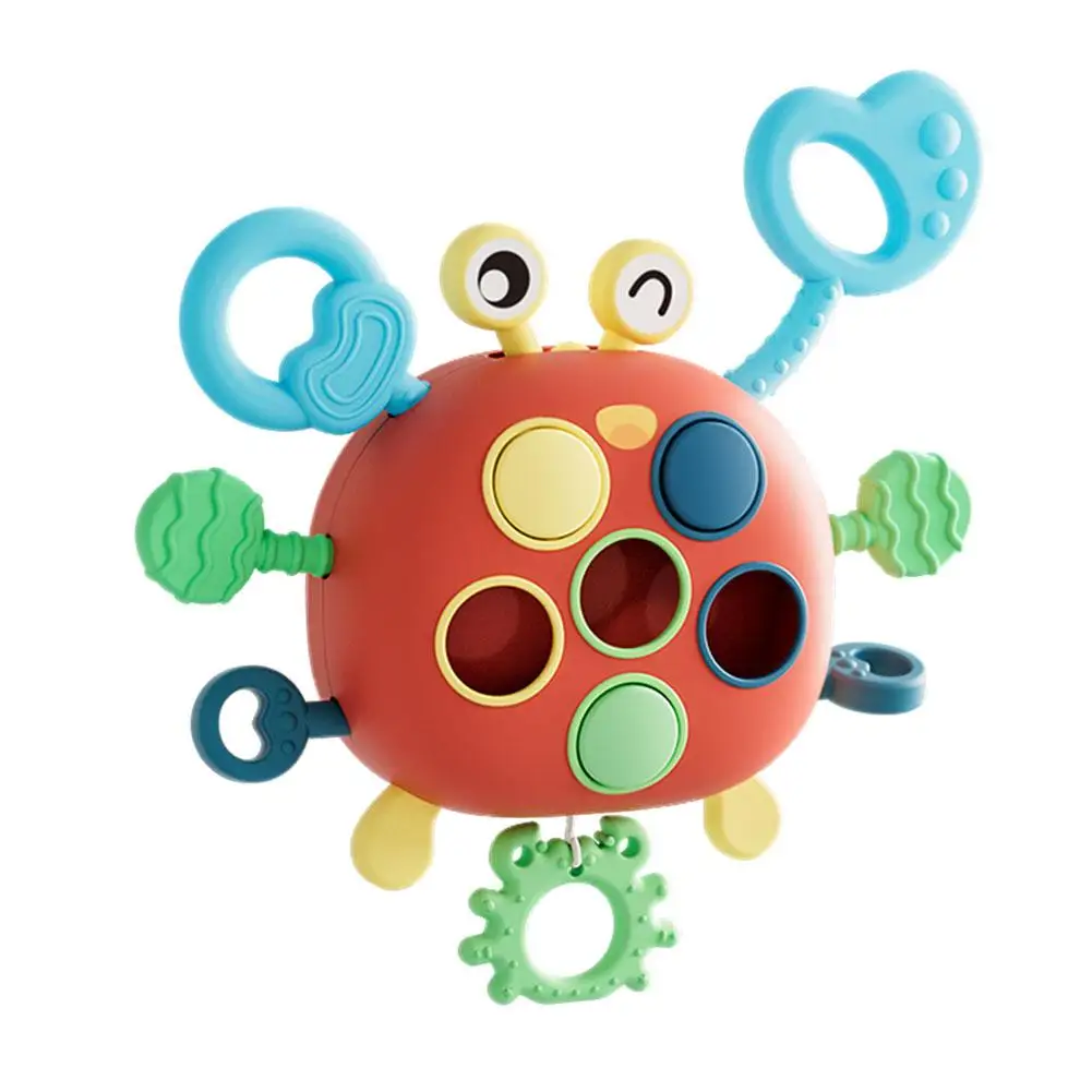 Силиконовые игрушки для малышей мальчиков и девочек от 0 до 6 месяцев