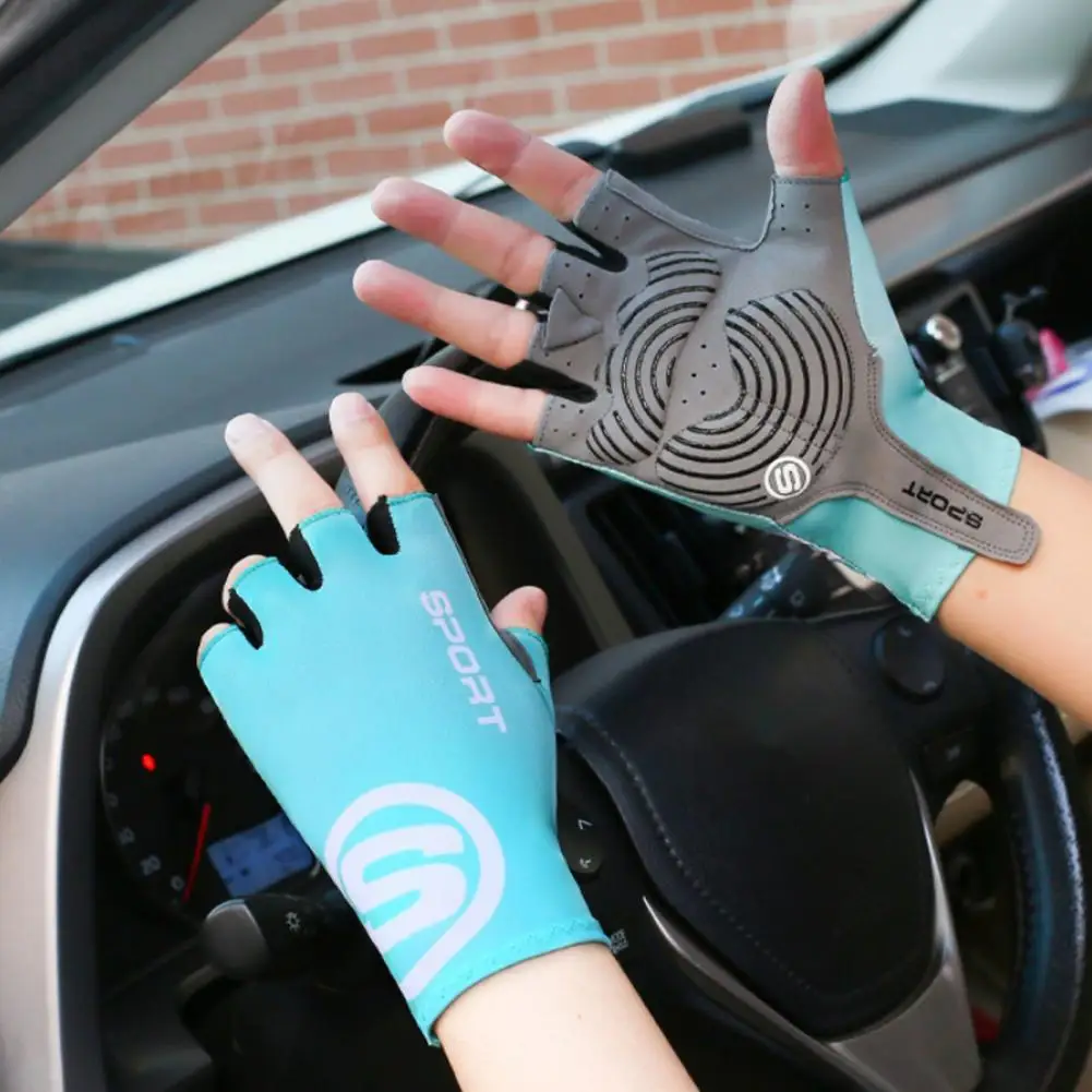 

1 Pair Riding Gloves Thin Stretchy Cycling Accessory Gym Gloves Fitness Weight Lifting Gloves Bicycle Gloves for Unisex