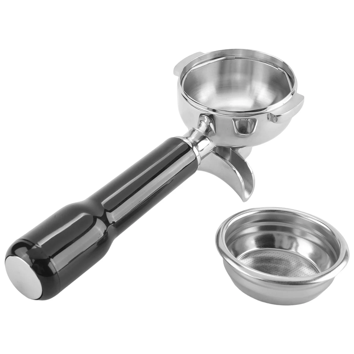 58 мм кофемашина из нержавеющей стали бездонный держатель фильтра портафильтр