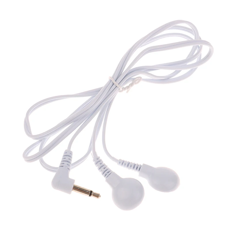 

Massager Electrode Wire Plug 2.5/3.5mm 4 /2 Buttons Electrode Lead Wires Connecting Cables for Digital TENS Therapy Machine