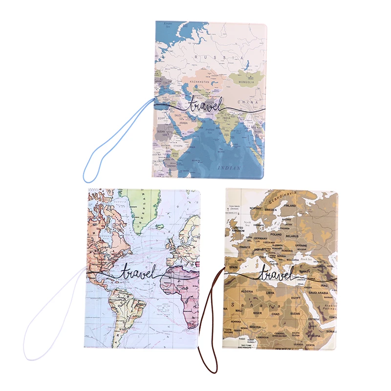 Рисунок 6 - Обложка для паспорта с картой мира для мужчин и женщин