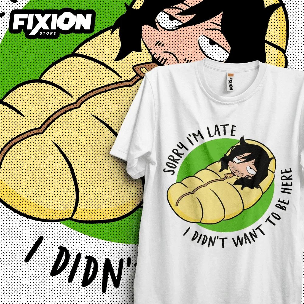 Футболка Boku no Hero – Aizawa Хлопок