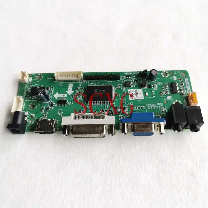 Плата контроллера матрицы светодиодного ЖК-дисплея подходит для LM215WF2 LM215WF5 21,5 "2ccfl VGA DVI HDMI-совместимый 30-контактный LVDS Комплект «сделай сам» 1920*1080