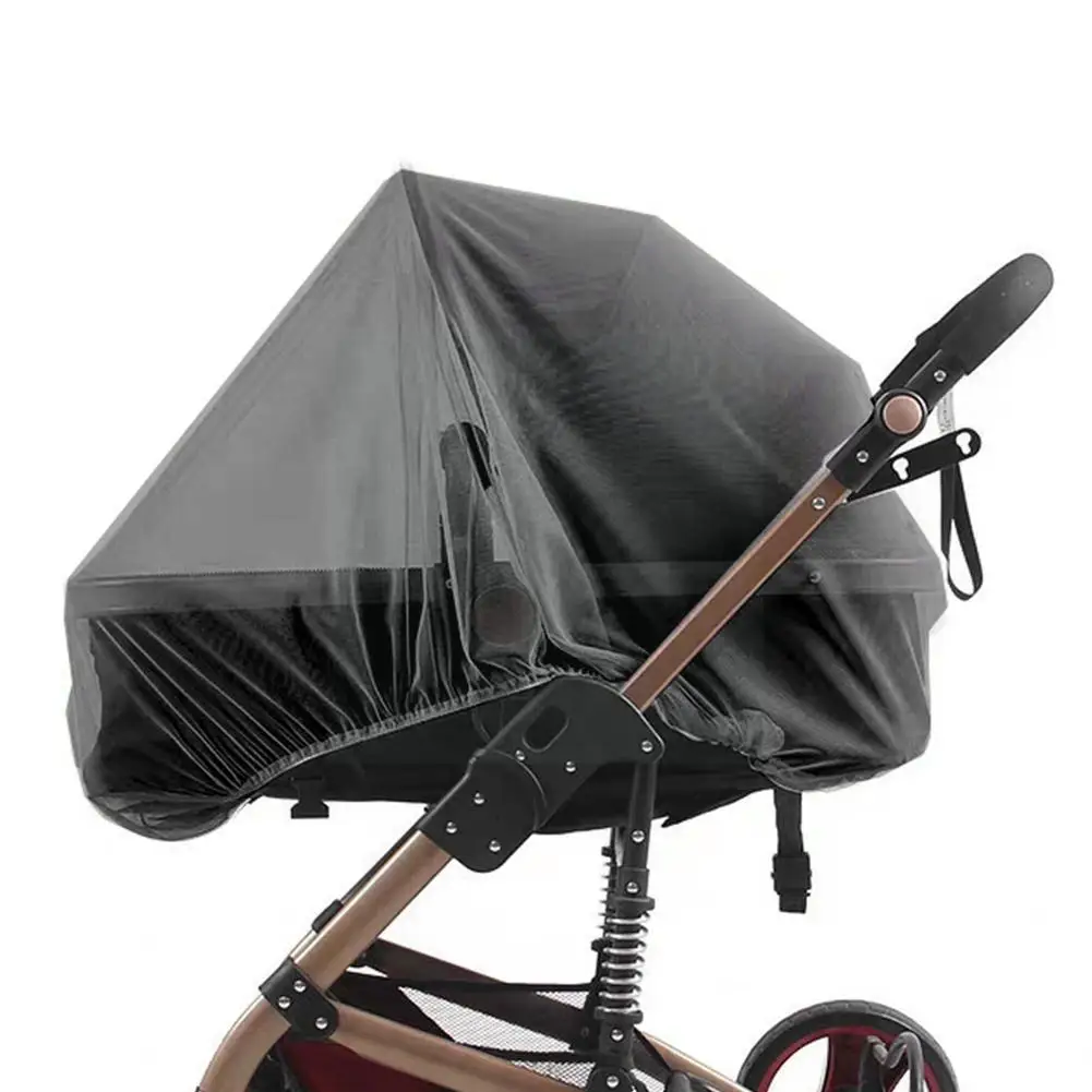 

Elastic Type Fly Protection Accessories Children's Trolley Mosquito Carriage New Net Mesh Cover Stroller Summer Crib Full B B1Y0