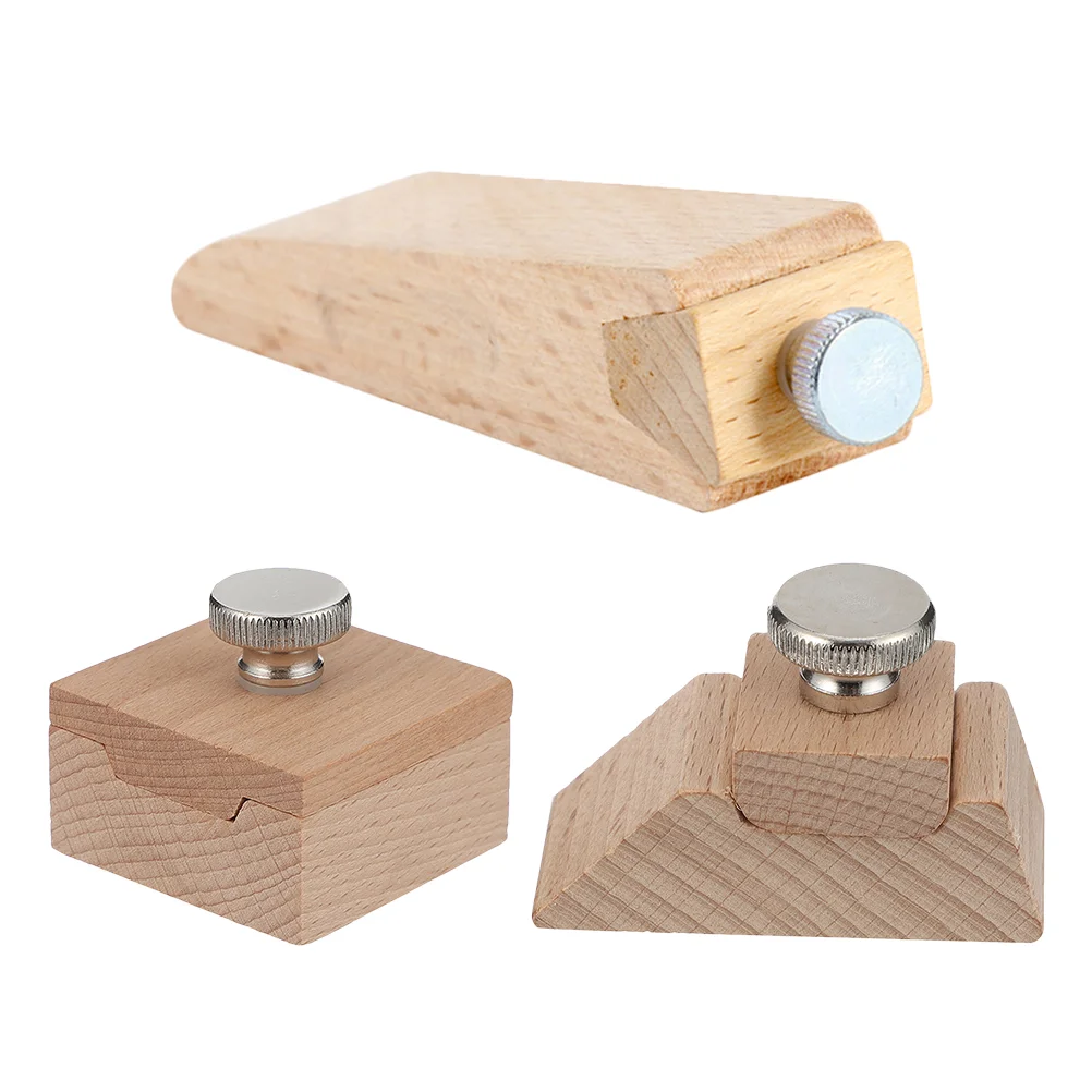 

3pcs Hand Sanding Block Wooden Sanding Block Wooden Hand Sandpaper Block for Polishing