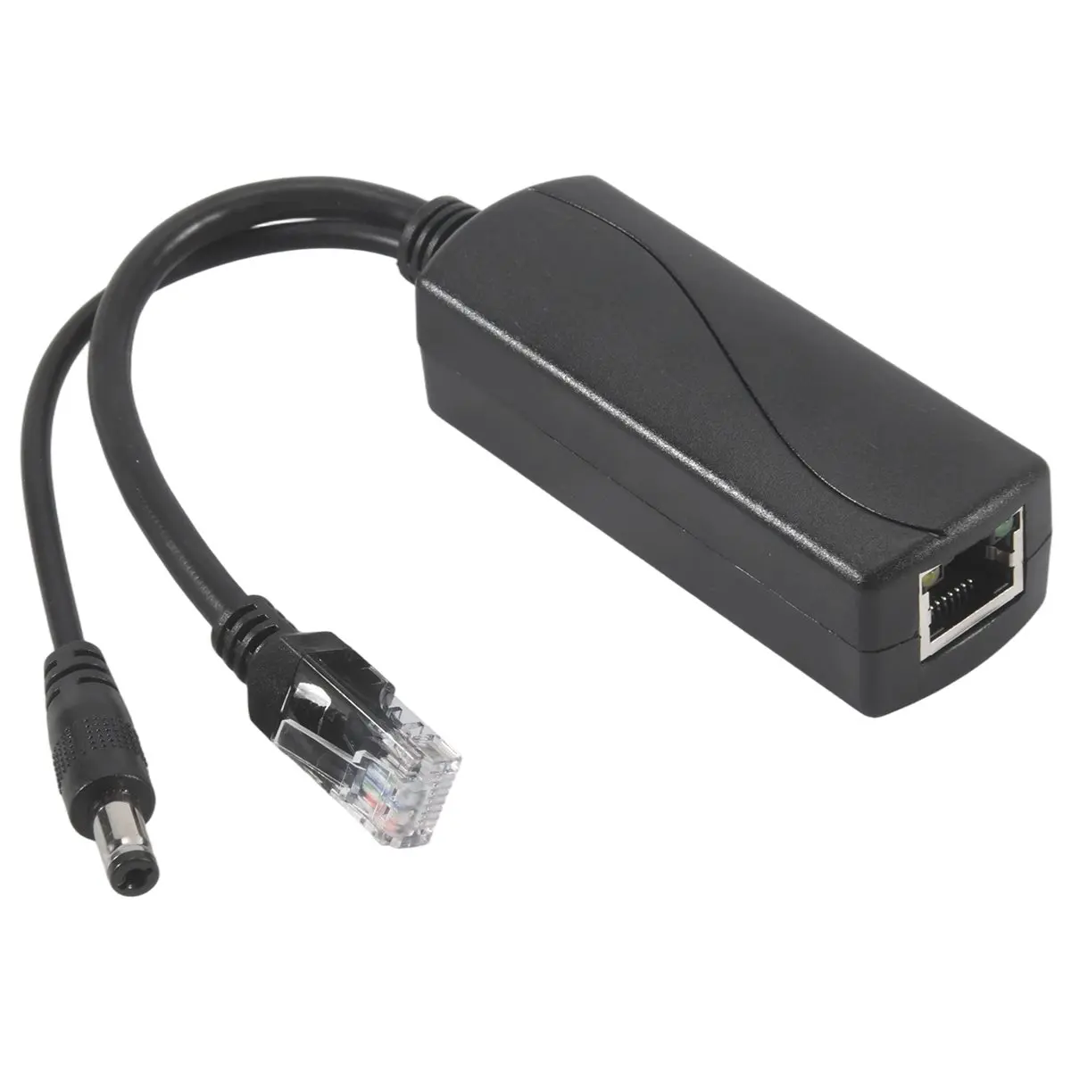 Фото DT60 PS5712TG Гигабитный PoE-сплиттер 10/100/1000 Мбит/с RJ45 с поддержкой IEEE802.3 Af/At (30 Вт) №2