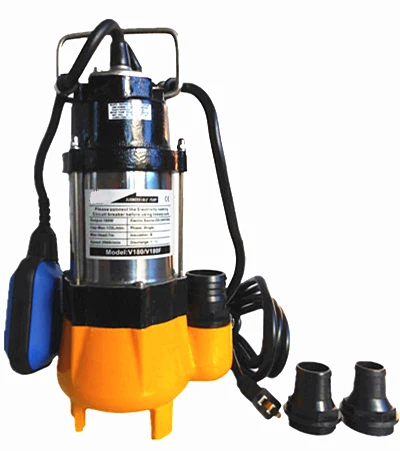 

V series centrifugal barrel pump stainless submersible sewage cutter pump