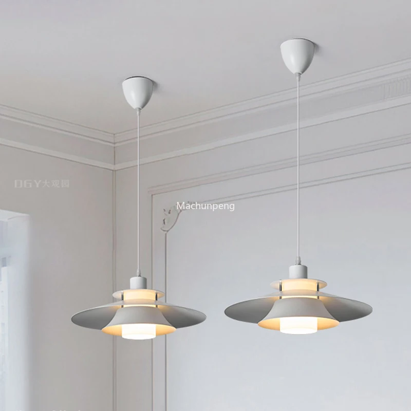 

Люстры в эстетическом стиле для столовой, современные роскошные модульные потолочные светильники с абажуром, украшение для дома