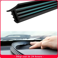 160cm universal car windshield sealant dashboard soundproof rubber seal strip auto rubber seals for automobile panel seal