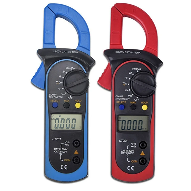 

Digital Clamp Multimeter Portable Automatic Digital Clamp Meter Current Multimeter DC/AC Voltage Resistance Diode Tester M4YD