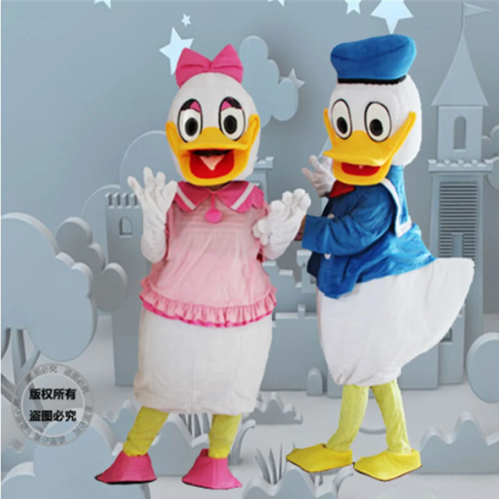 Купи 1 SetDisney Cartoon Character Adult Mascot Costume Olaf Donald Duck Daisy Snowman Extra Large Walking Figure Adult Mascot за 5,259 рублей в магазине AliExpress