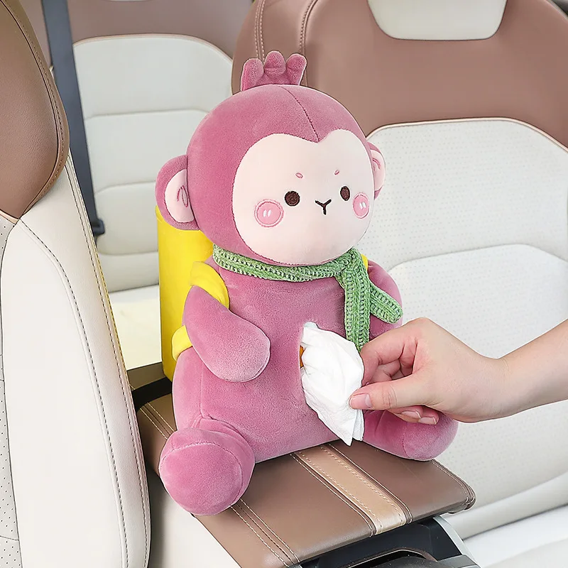 Семейный ящик креативная маленькая Серия животных автомобильная коробка для