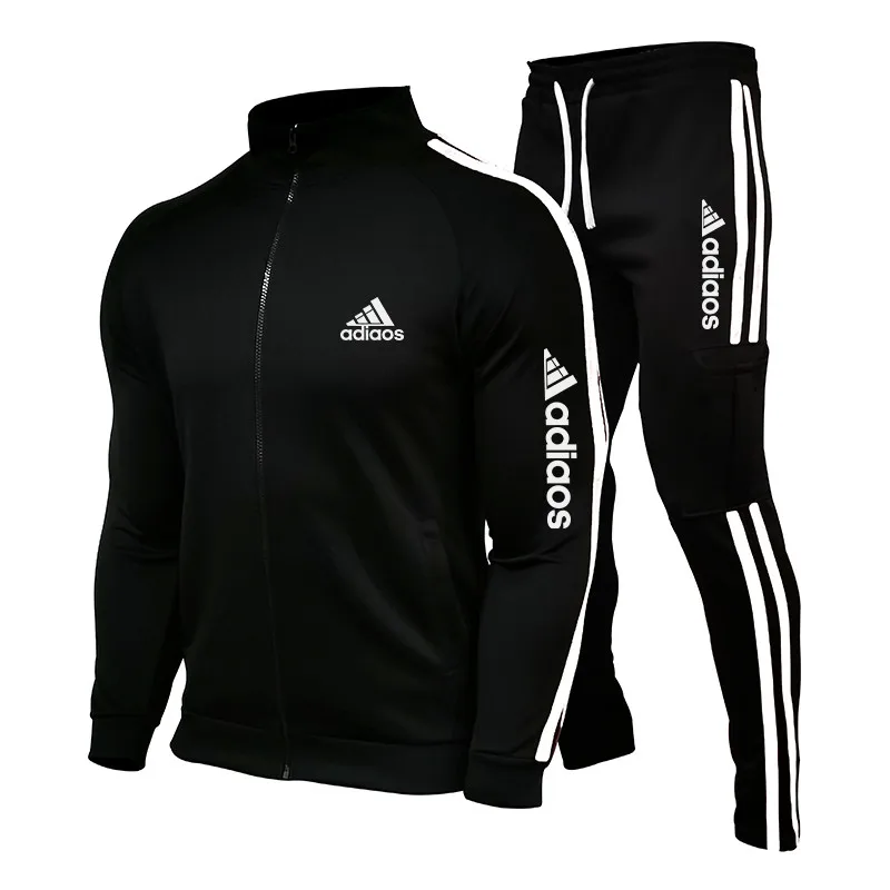 New Mens Tracksuits 2023 Men Sets Sweatshirt+sweatpants Tracksuit Zipper Stand Collar Sports Suit Jogging Fitness Men Clothing images - 6