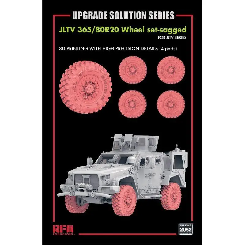 

RYEFLELD RM-2052 1/35 JLTV 365/80R20 Wheel