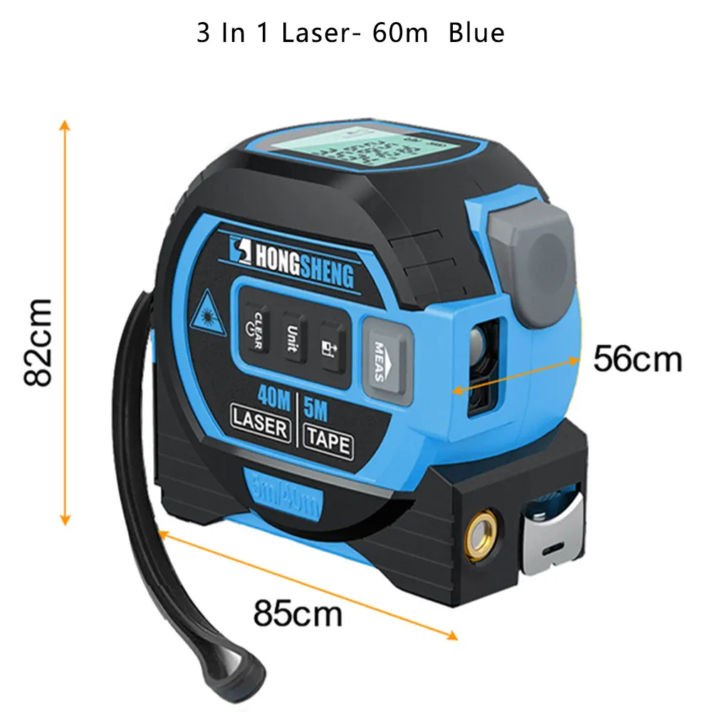 

KAQERMDB 3 в 1 лазерный дальномер 60м