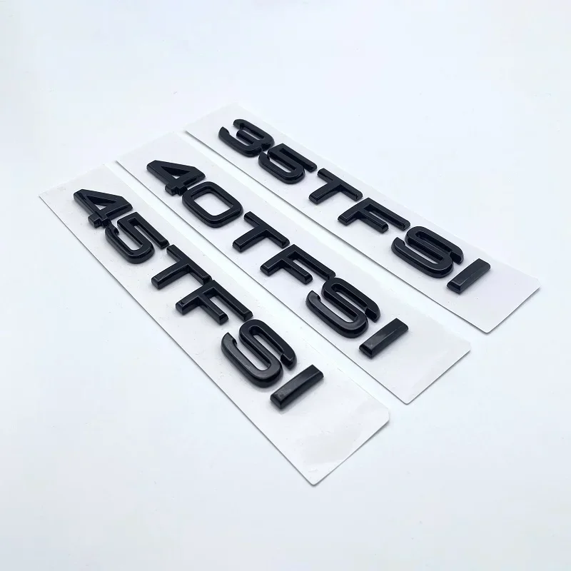 3D буквы цифры эмблема для Audi A4 40TFSI 45TFSI 50TFSI 30TDI значок на крышку багажника