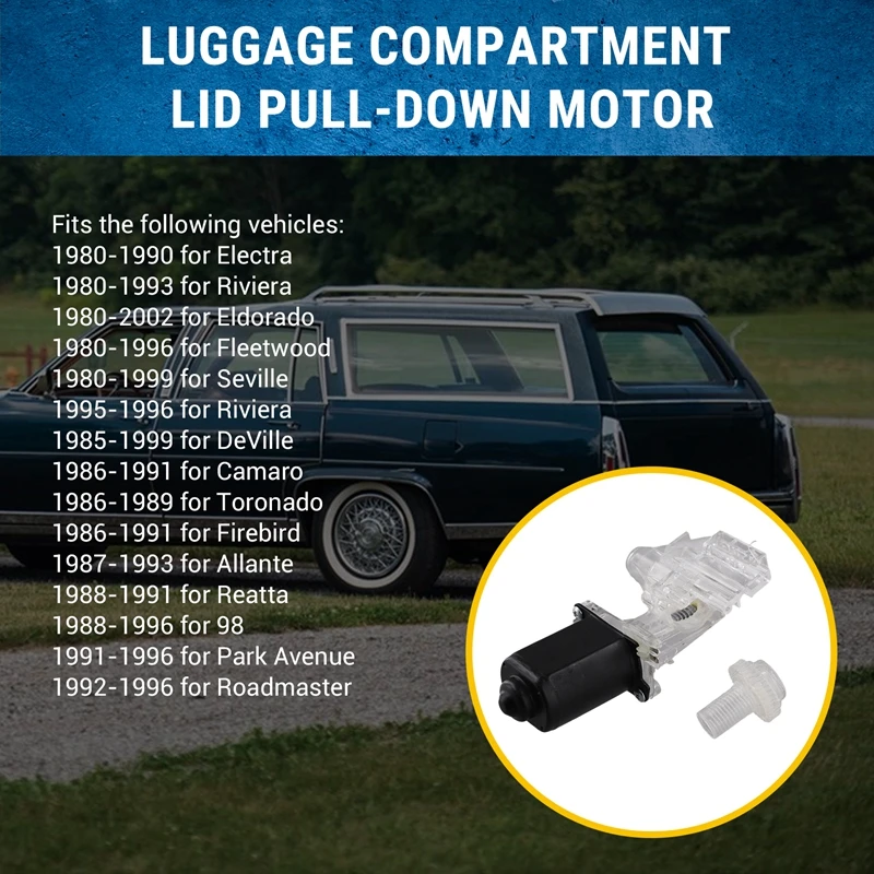 747-000 Двигатель крышки багажника для Chevrolet Camaro Pontiac Firebird