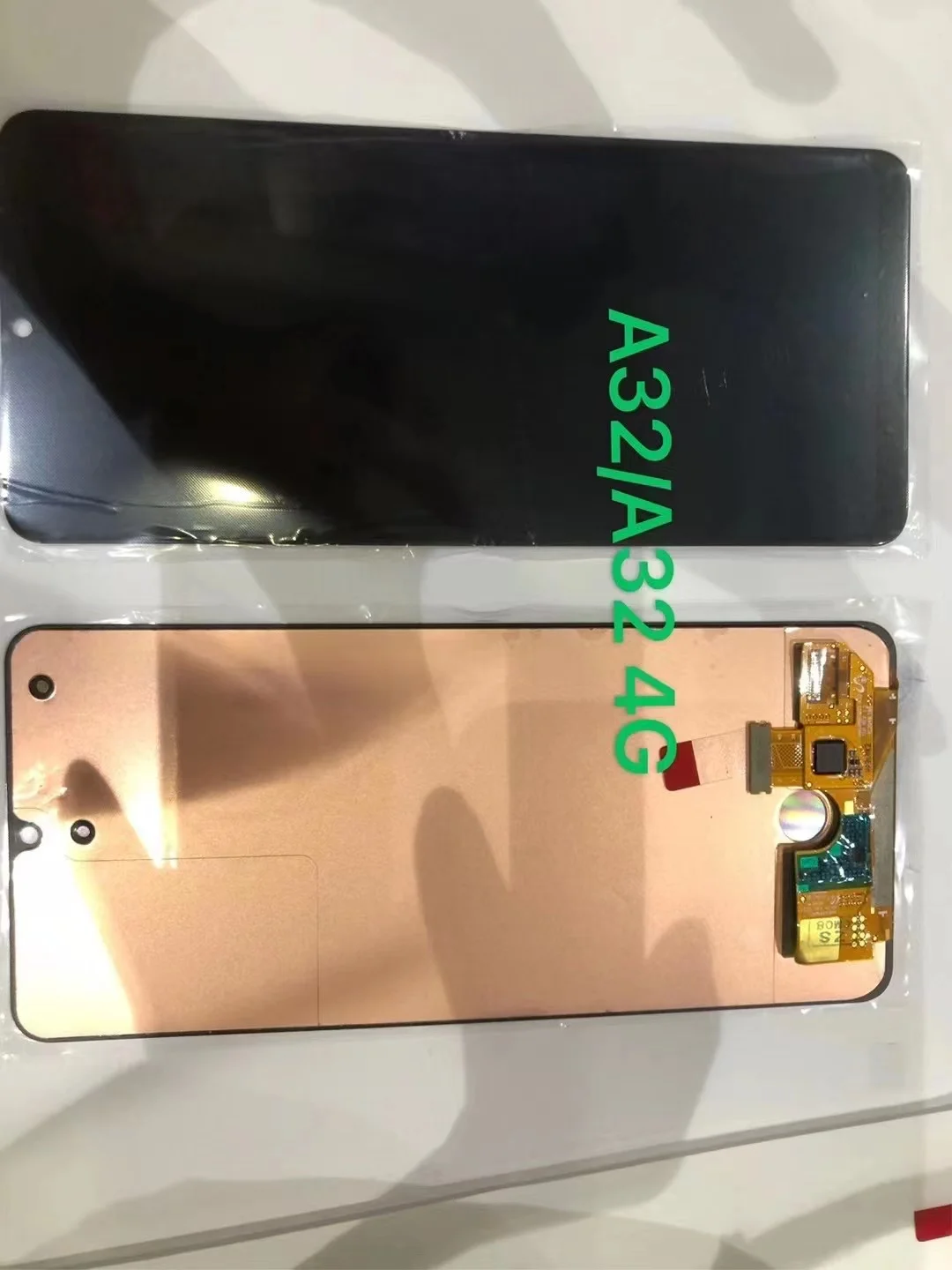 Tanie 100% Oryginalny Wyświetlacz AMOLED Do Samsung Galaxy A32 4G A325 A325F SM-A325M SM-A325F/DS LCD Z Ekranem Dotykowym Digitizer Zgromadzenie