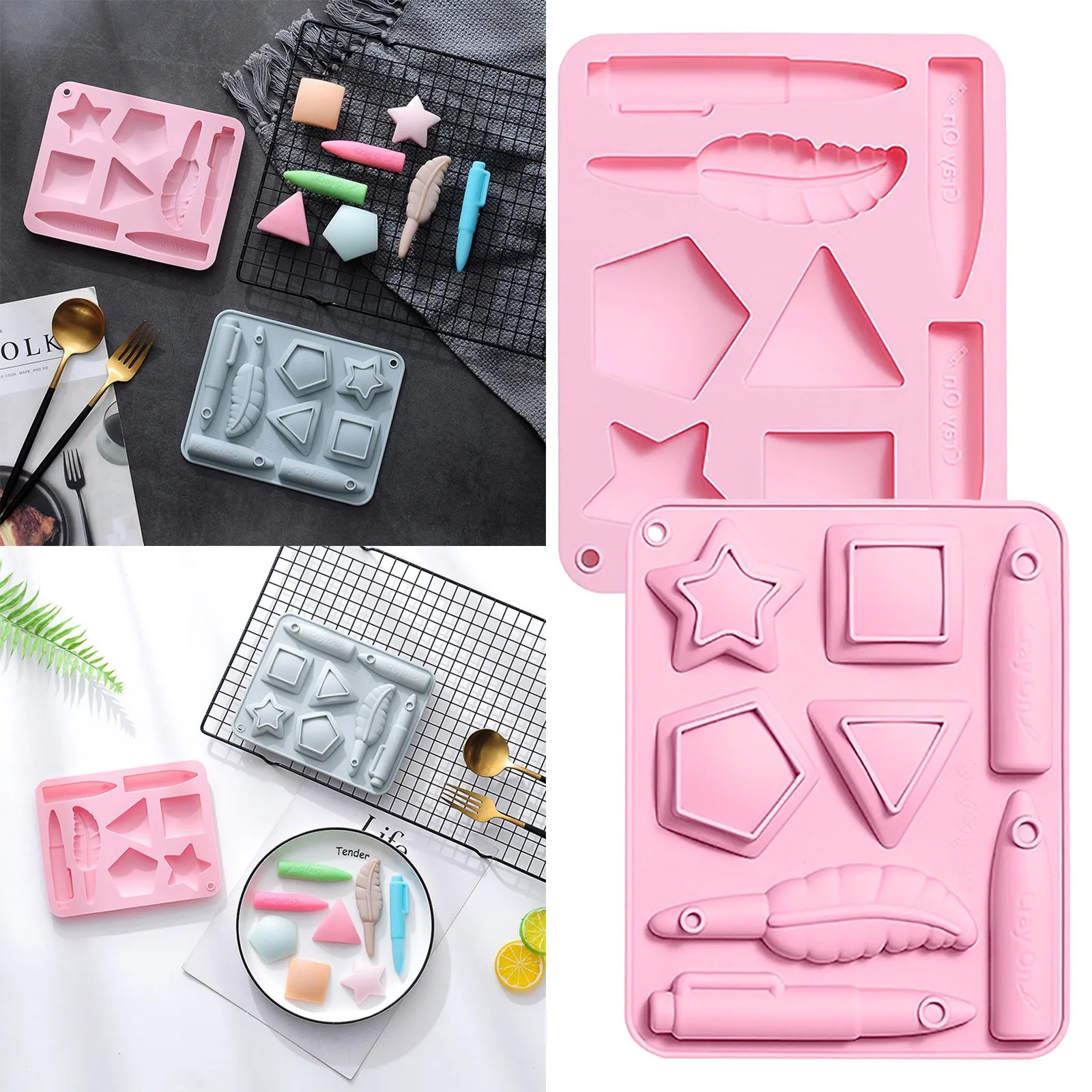 Моющийся Силиконовый поднос для украшения торта конфет шоколада подарки пекарей