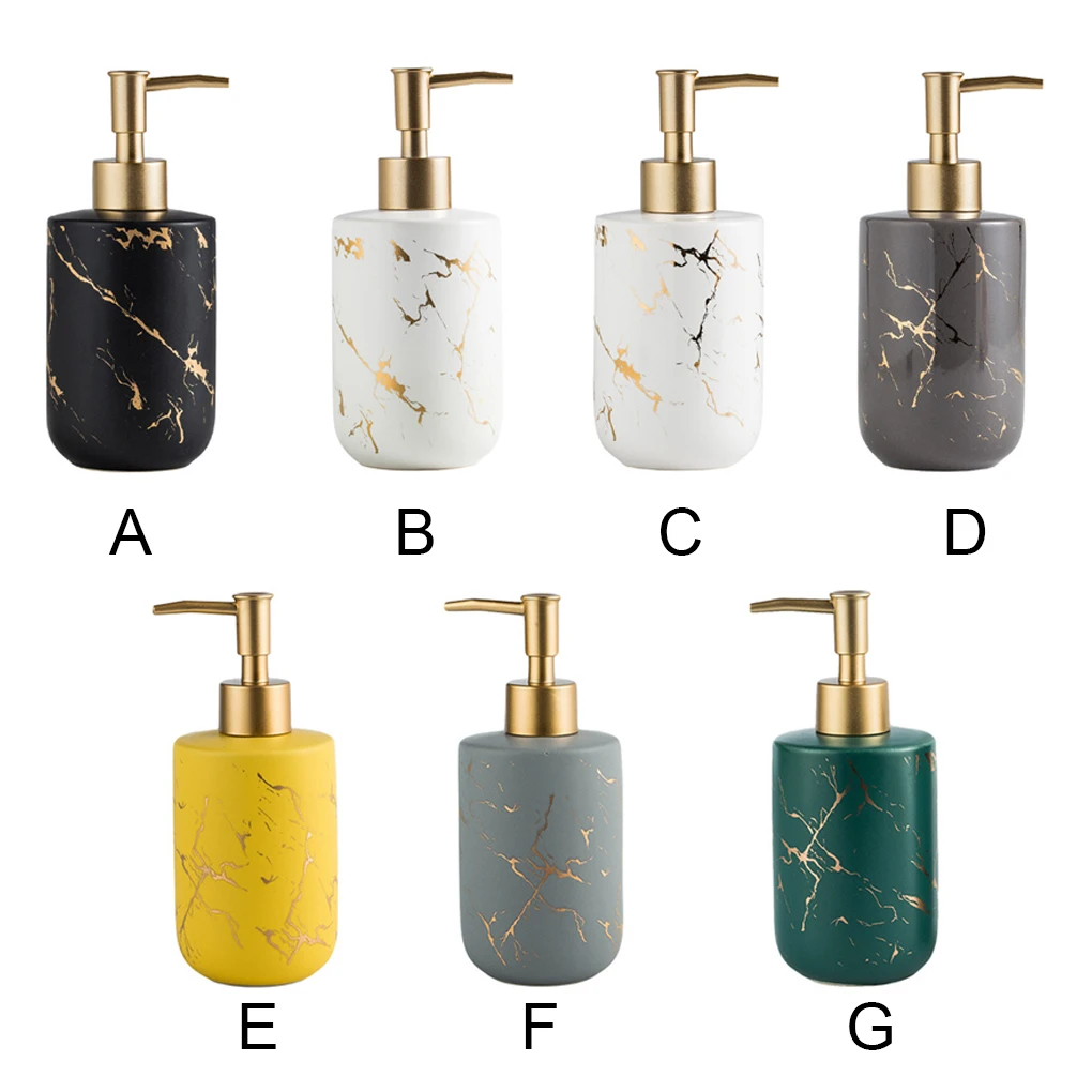 

Fashionable And Elegant Ceramic Soap Dispenser - Antirust Wide Application Range Soap Dispensers Durable Bathroom