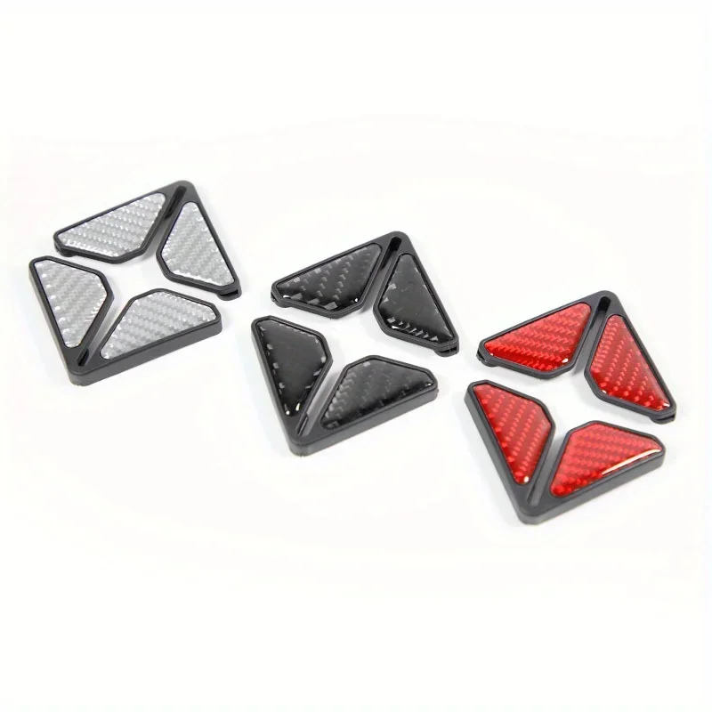 Автомобильная Новая цветная защитная накладка на углы двери из углеродного