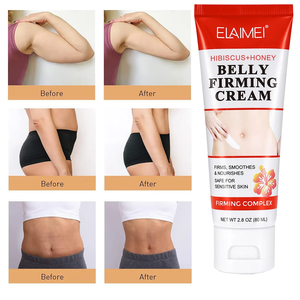 

Hibiscus and Honey Belly Firming Cream for Tightening and Cellulite Thighs Moisturizing Lifting Body Lotion Safe For Sensitive