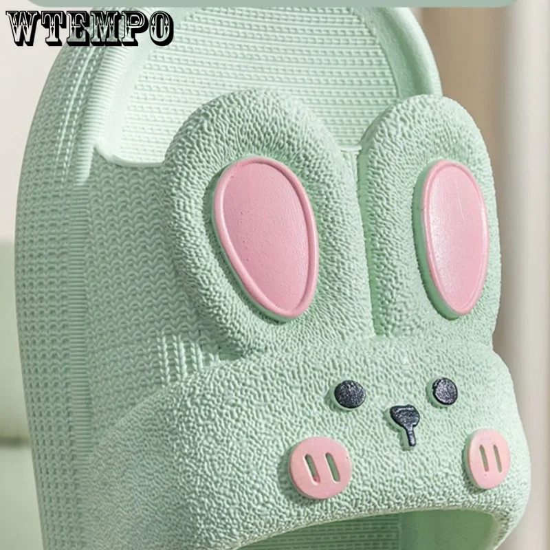 WTEMPO Cute Slippers Fashion Female Summer Thick Bottom Shoes Bathroom Inside The Home Dormitory Cartoon Sandals Dropshipping