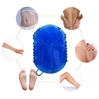 2020 newest soft silicone massage scrub gloves for peeling body bath brush exfoliating gloves footbrush for the bath body brush