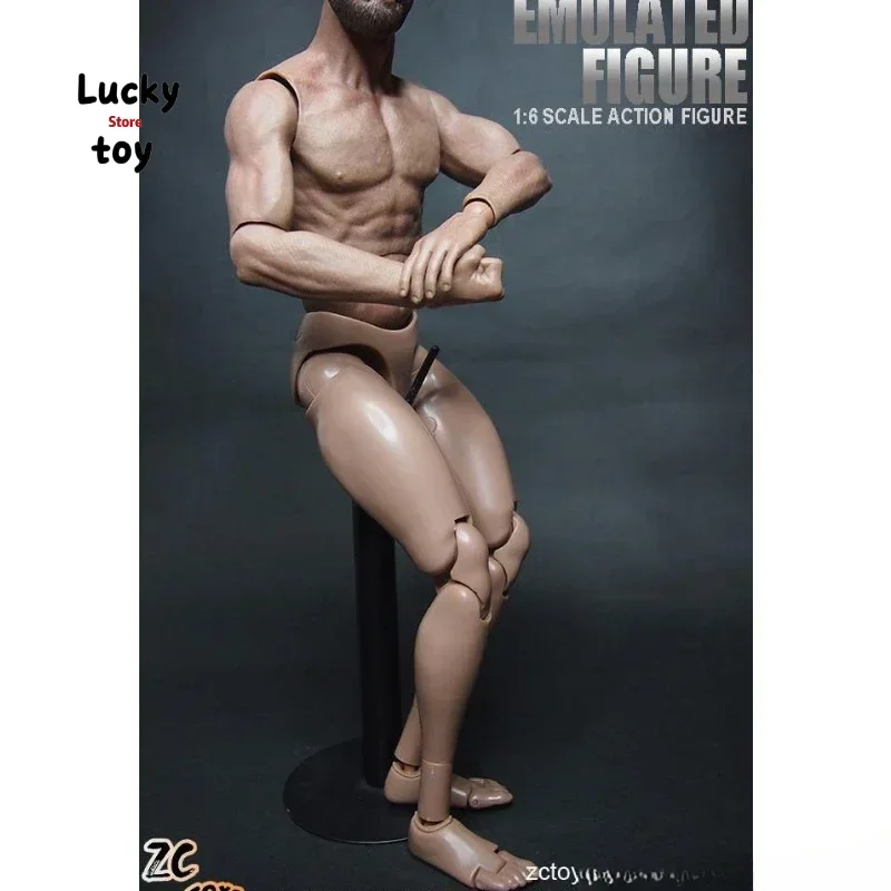 Zctoys масштаб 1/6 солдат кукла с мышцами тела руками модель для 12-дюймовой
