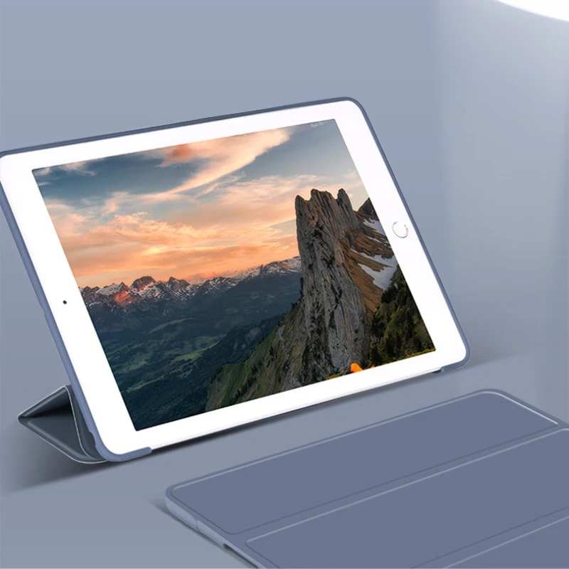 

Подходит для Ipad2021 защитный чехол 10,2 дюйма 2018 дюйма Air3mini5 кожаный чехол 6 мягких искусственных предметов 10,5 плоский